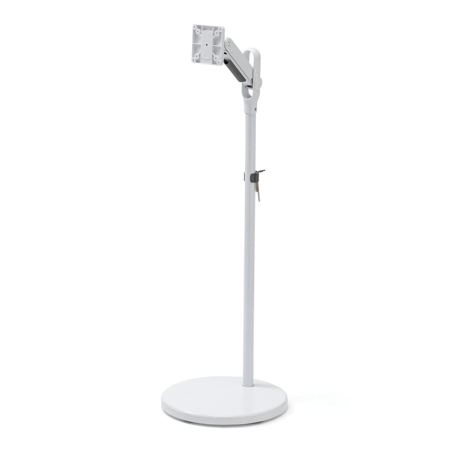 SANWA SUPPLY モニタースタンド 床置き 32インチ キャスター付