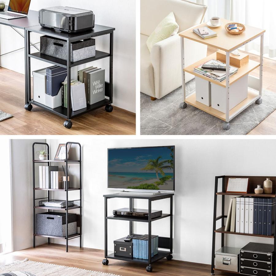 SANWA SUPPLY（サンワサプライ） プリンタ台 プリンタラック ロー