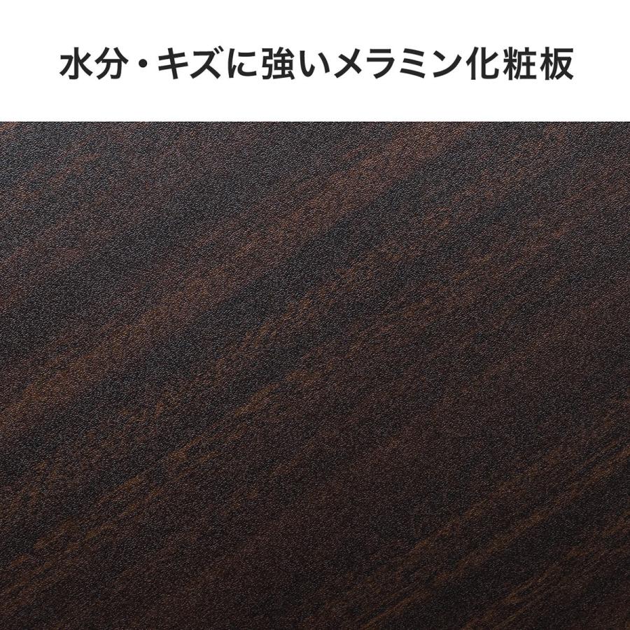 プリンタ台 3段 木目調 プリンタラック レーザープリンタ インクジェットプリンタ キャスター付 幅52cm 高さ70cm EZ1-LPS013M｜esupply｜09