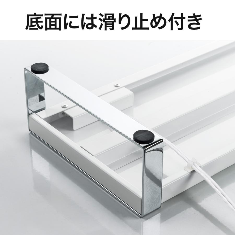 SANWA SUPPLY（サンワサプライ） モニター台 USBハブ付 コンセント付