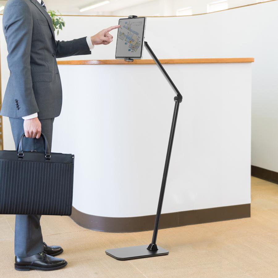 SANWA SUPPLY（サンワサプライ） タブレット用フロアスタンド アーム式