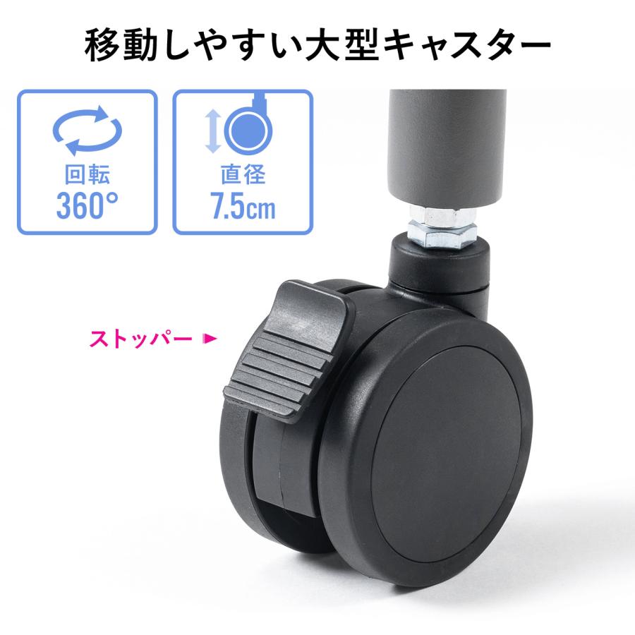 SANWA SUPPLY（サンワサプライ） 大型テレビスタンド 高耐荷重スタンド