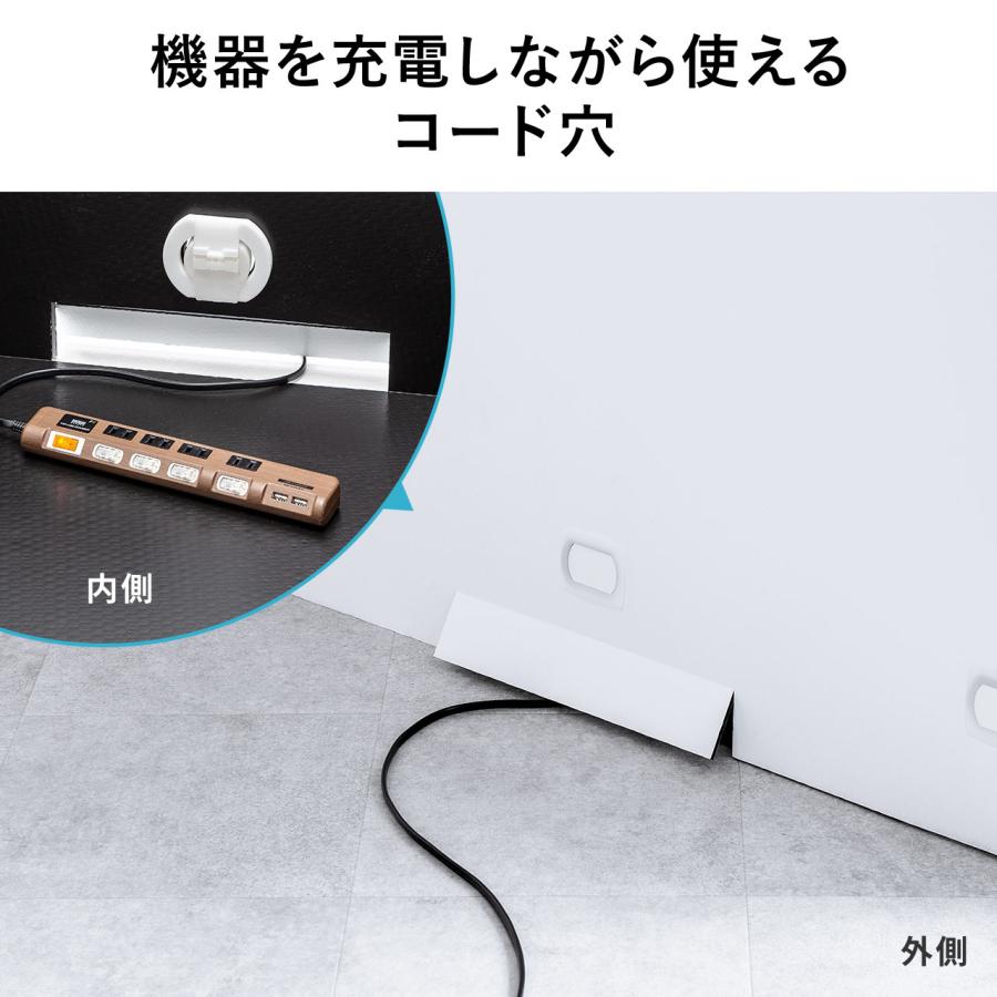 SANWA SUPPLY（サンワサプライ） ワークブース 吸音 音漏れ 耐久性