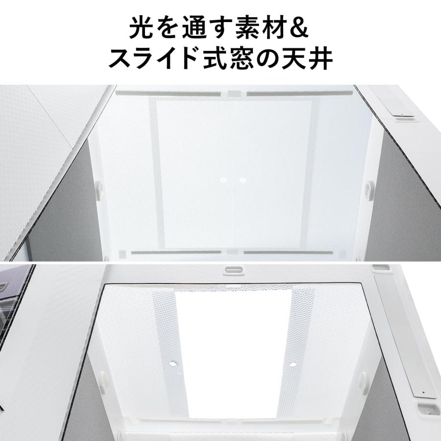 SANWA SUPPLY（サンワサプライ） ワークブース 吸音 音漏れ 耐久性