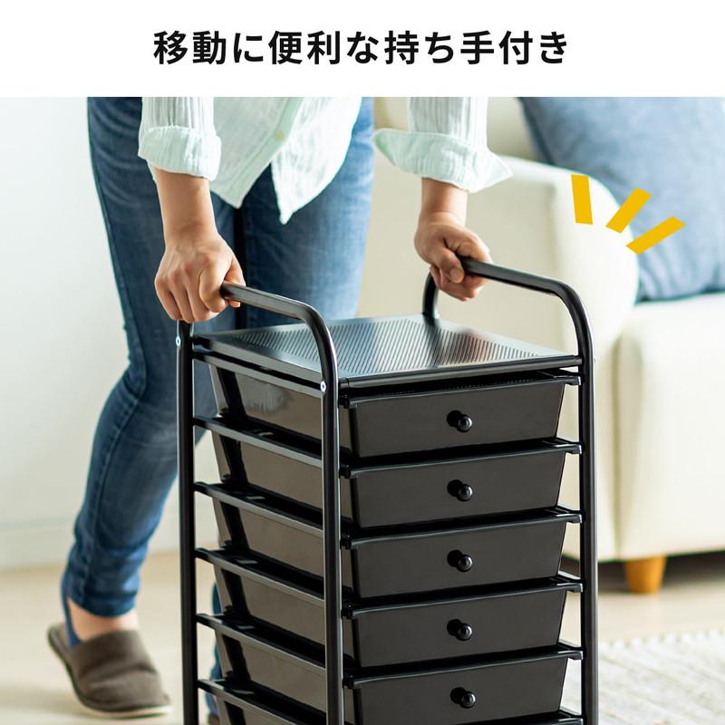 SANWA SUPPLY（サンワサプライ） デスクワゴン 6段 サイドワゴン