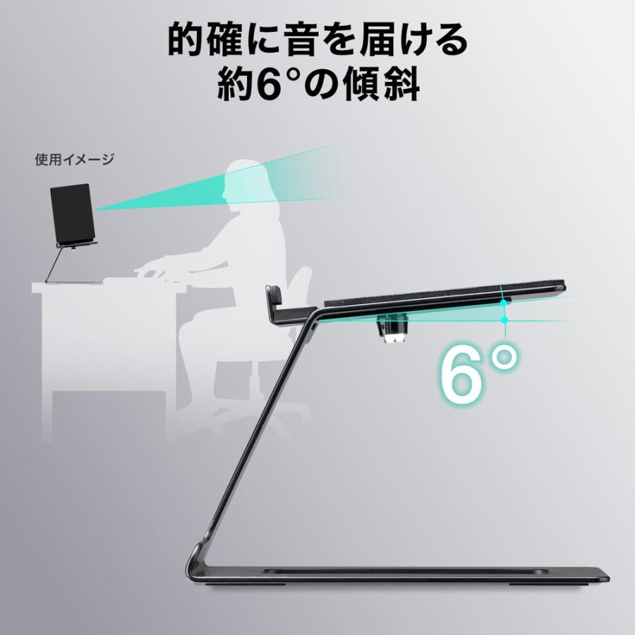 SANWA SUPPLY（サンワサプライ） スピーカースタンド 卓上 小型