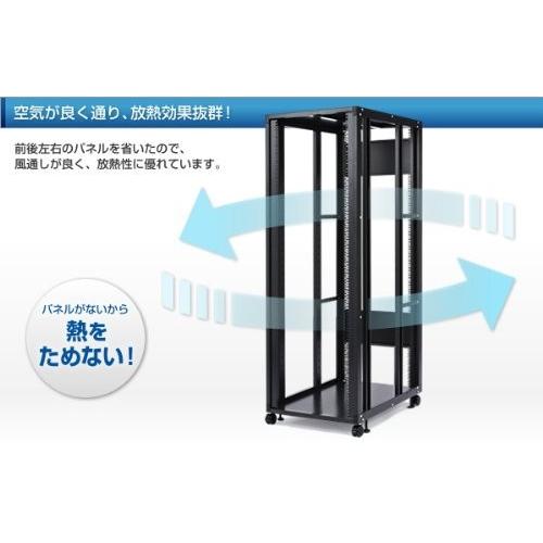 SANWA SUPPLY 19インチラック サーバーラック データセンター
