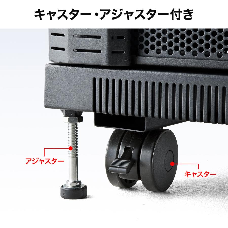 SANWA SUPPLY サーバーラック タワー型 ルーター NAS ハブ収納 SANWA SUPPLY サーバーラック タワー型 ルーター NAS ハブ収納
