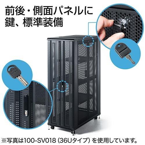 SANWA SUPPLY（サンワサプライ） サーバーラック 19インチ 24U データ