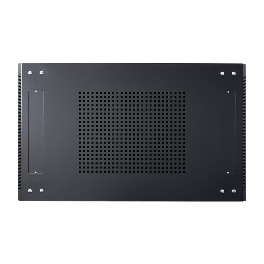 サーバーラック 19インチ 中型 30U 奥行100cm メッシュパネル 棚板×3枚 スライド棚×1枚付き EZ1-SV030BK_20