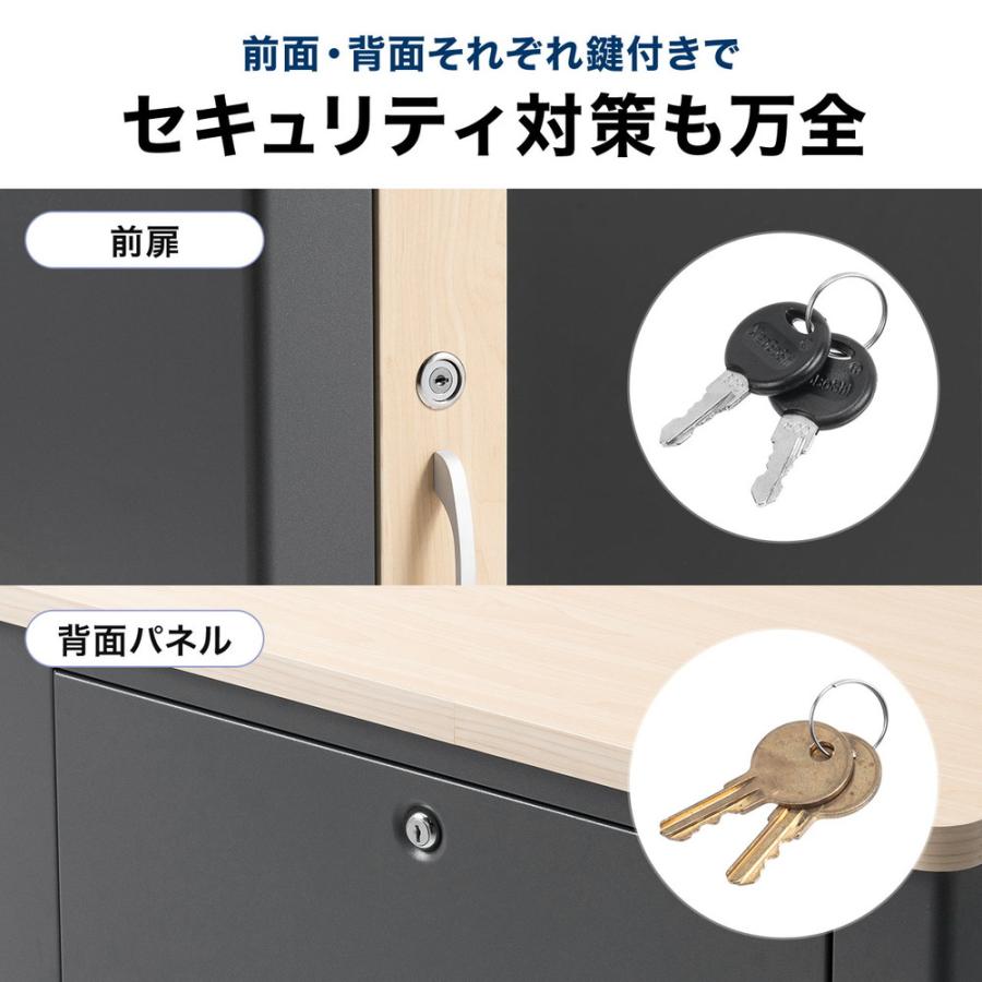 防音ラック 騒音低減ラック 19インチ 24U 中型 AVシステム 音響機器 奥行78.2cm 高さ126cm EZ1-SV036 代引き不可 個人様宅への配送不可の画像