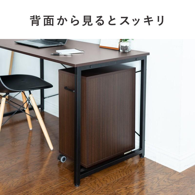 SANWA SUPPLY デスクワゴン デスク下収納 キャスター付 取っ手付 SANWA SUPPLY デスクワゴン デスク下収納 キャスター付 取っ手付
