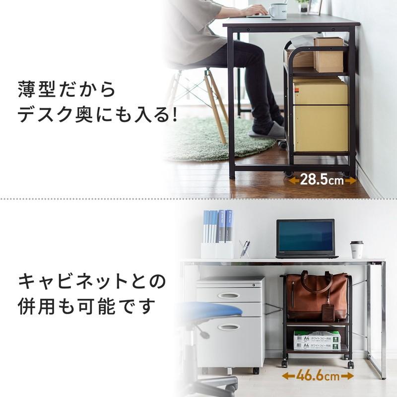 SANWA SUPPLY（サンワサプライ） デスクワゴン デスク下ワゴン デスク