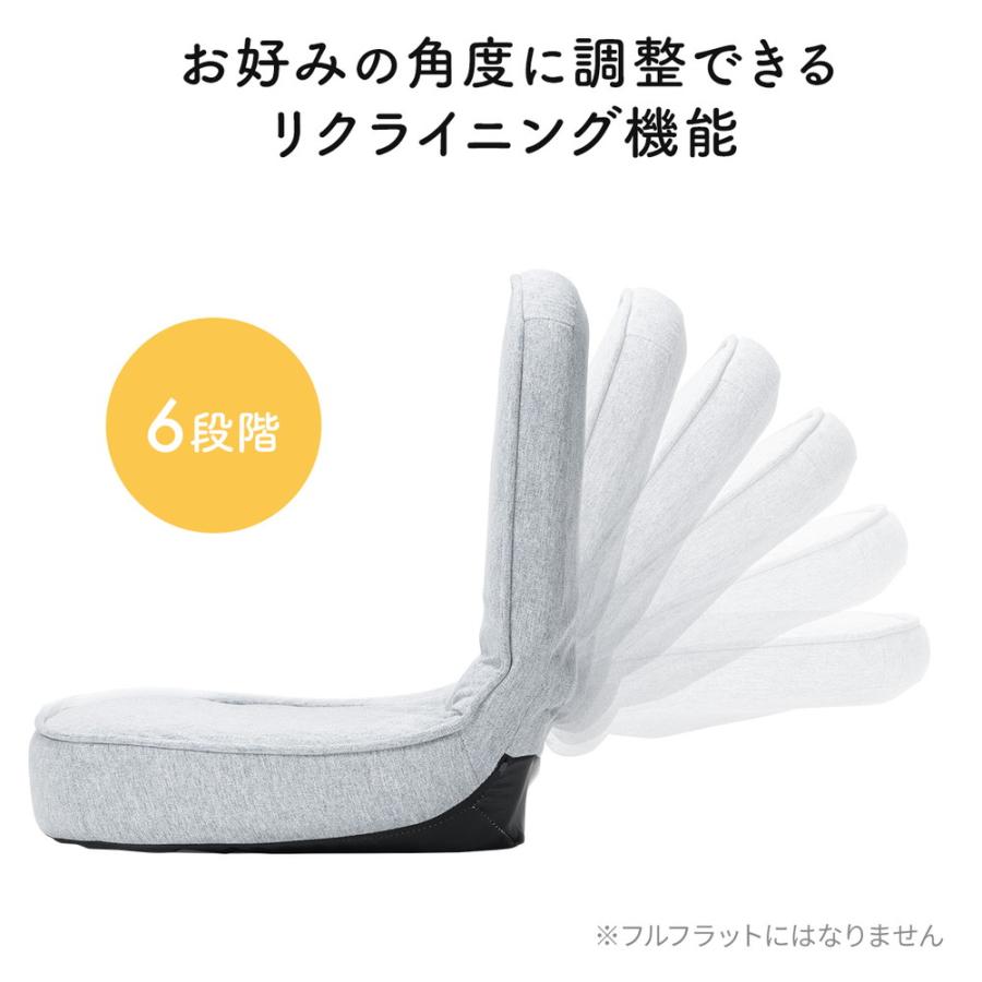 SANWA SUPPLY（サンワサプライ） 折りたたみ座椅子 6段階角度調節