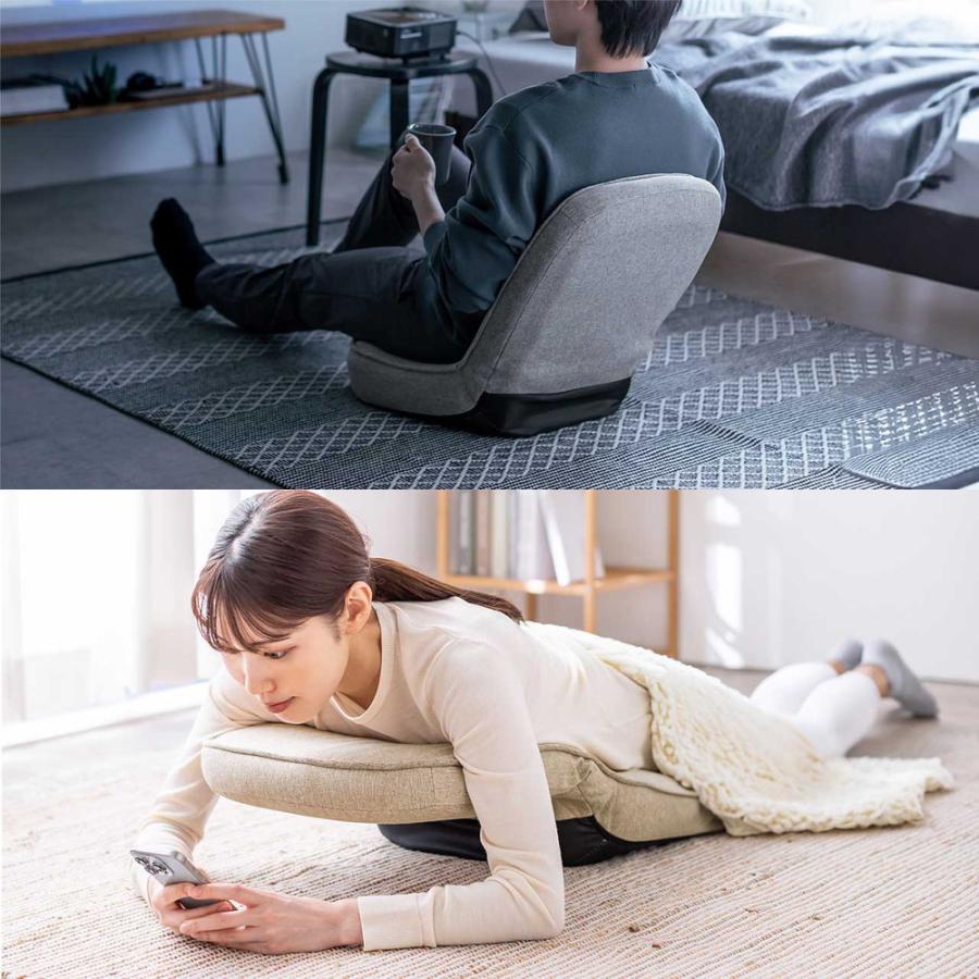 SANWA SUPPLY（サンワサプライ） 折りたたみ座椅子 6段階角度調節