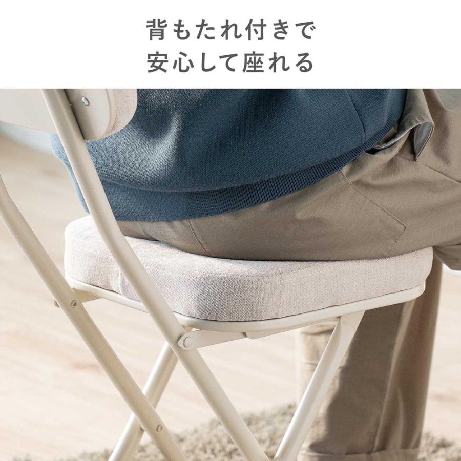 SANWA SUPPLY（サンワサプライ） 折りたたみチェア コンパクト 軽量