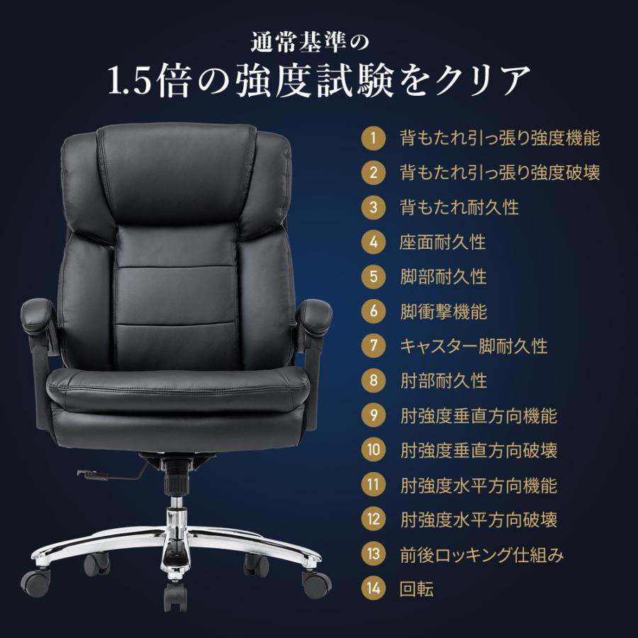 SANWA SUPPLY（サンワサプライ） レザーチェア 高耐荷重チェア