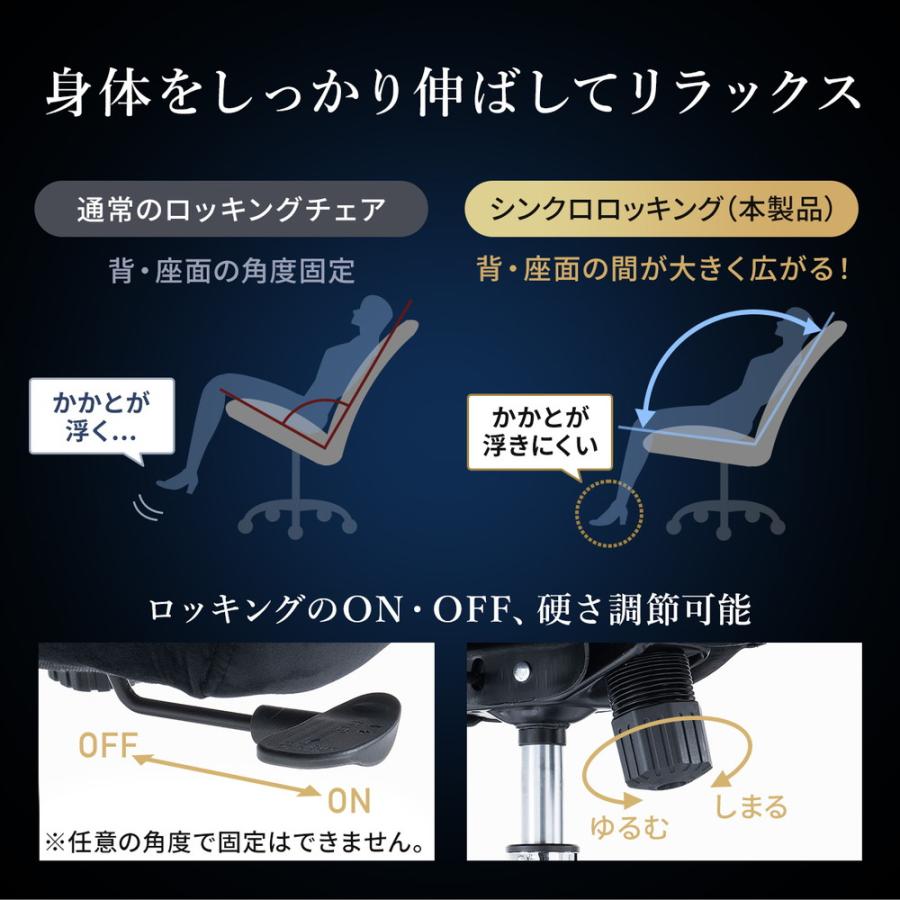 SANWA SUPPLY（サンワサプライ） レザーチェア 高耐荷重チェア