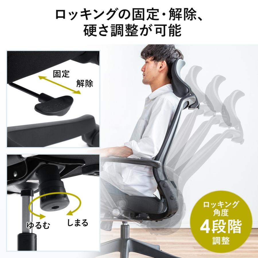 SANWA SUPPLY（サンワサプライ） 折りたたみメッシュチェア 折りたたみ