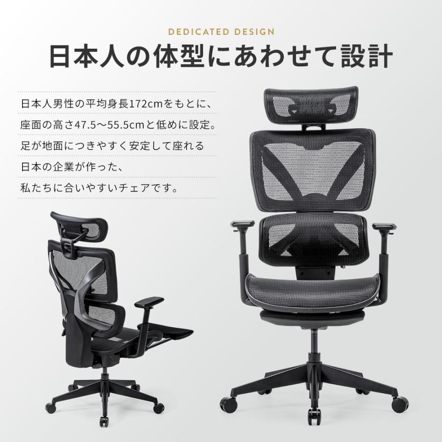 SANWA SUPPLY（サンワサプライ） メッシュチェア オフィスチェア