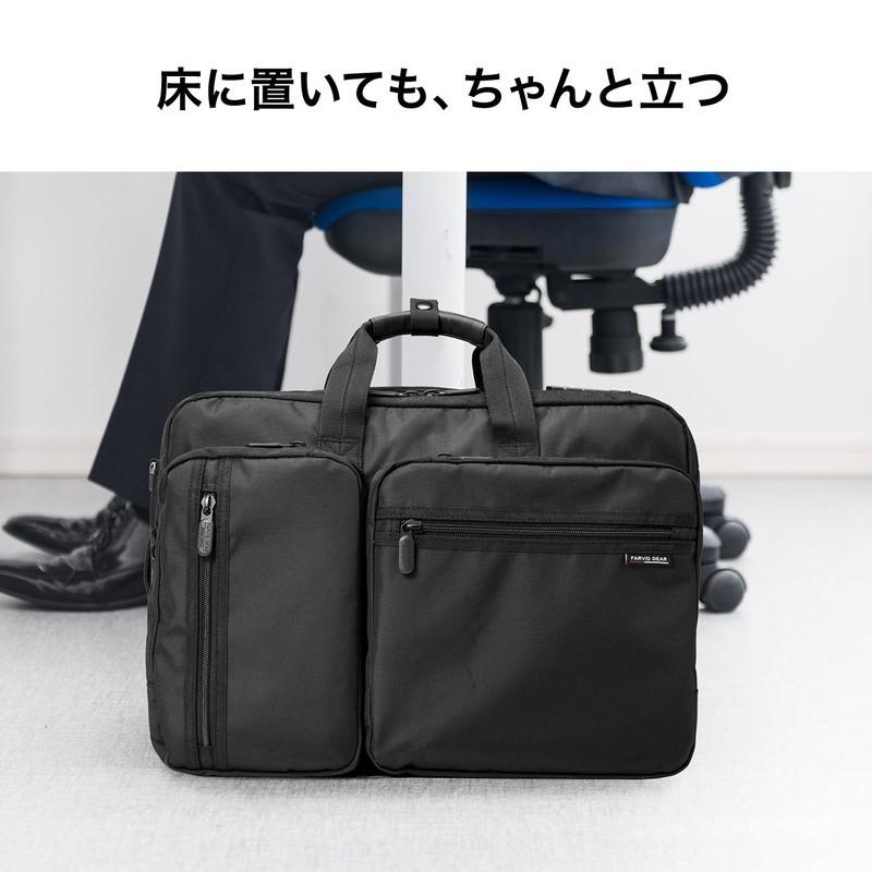 ビジネスバッグ 大容量 28L リュック ショルダー 手提げ A4収納対応 キャリーサポーターつき EZ2-BAG048-L｜esupply｜13