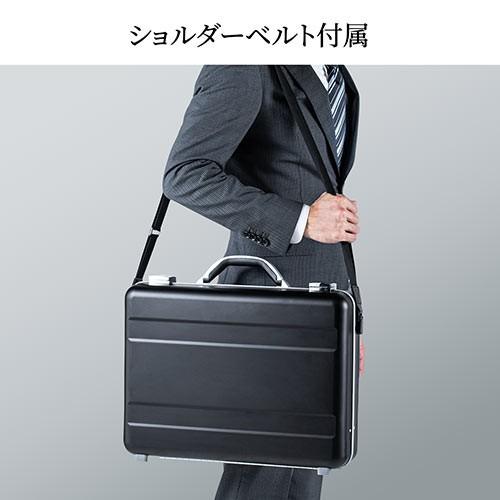 SANWA SUPPLY アタッシュケース アルミケース ブラック 通勤 SANWA SUPPLY アタッシュケース アルミケース ブラック 通勤
