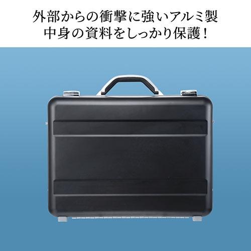 SANWA SUPPLY アタッシュケース アルミケース ブラック 通勤 SANWA SUPPLY アタッシュケース アルミケース ブラック 通勤