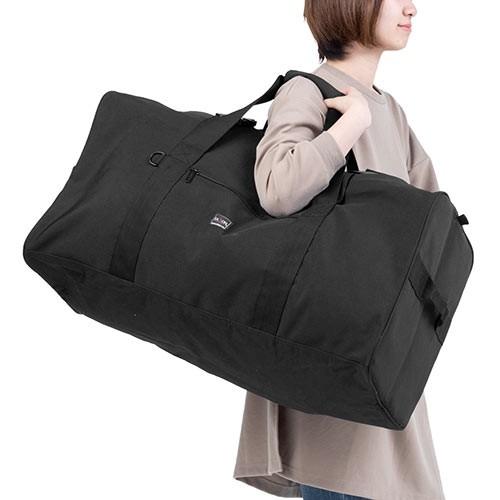 大容量ボストンバッグ 超大容量96L 引っ越し 布団 大型スポーツ用品 折りたたみ可 EZ2-BAG160BK｜esupply｜11