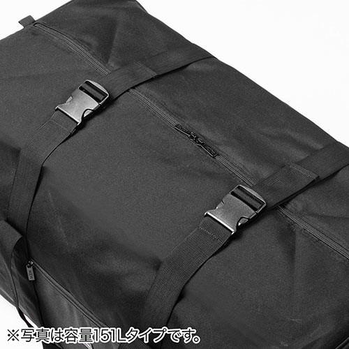 大容量ボストンバッグ 超大容量96L 引っ越し 布団 大型スポーツ用品 折りたたみ可 EZ2-BAG160BK｜esupply｜17