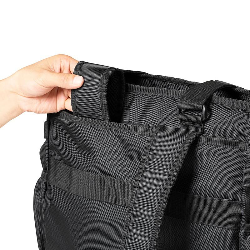 トートバッグ ビジネスバッグ 手持ち ショルダー対応 リュック 肩掛け ブラック EZ2-BAG172BK|esupply|20