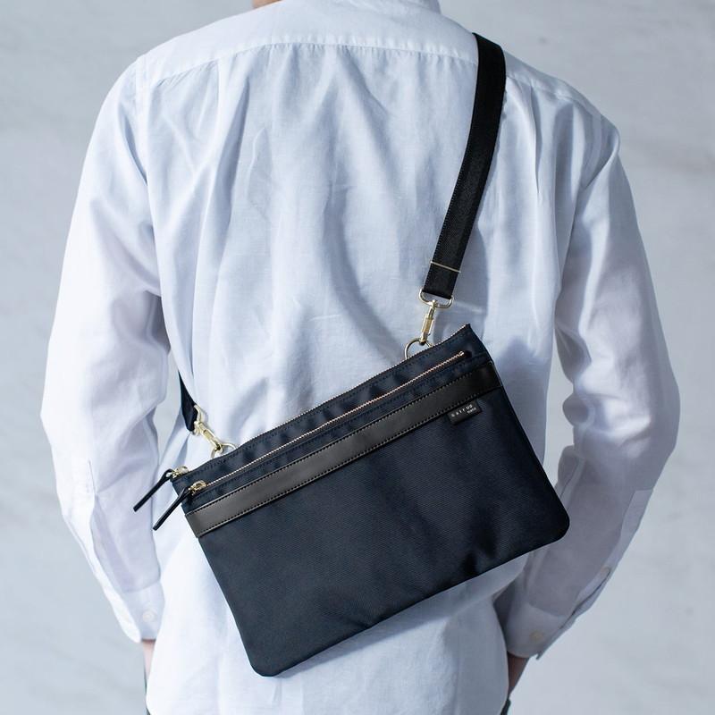 SANWA SUPPLY ミニショルダーバッグ サコッシュ 日本製 ななめがけ