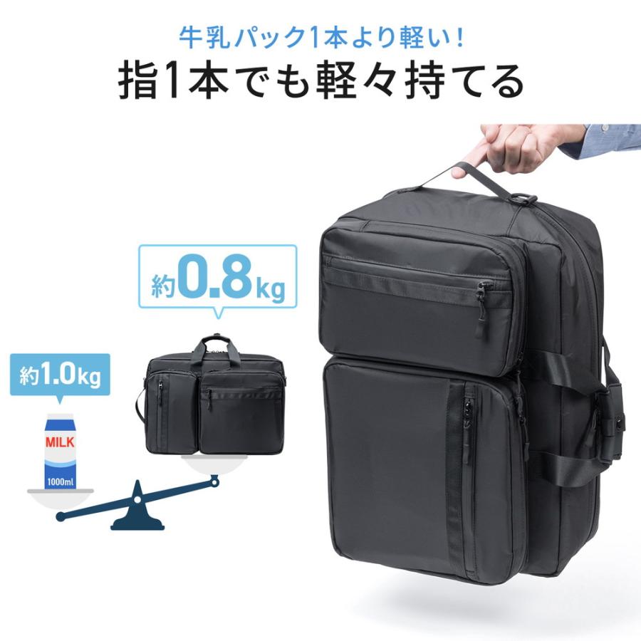 SANWA SUPPLY ビジネスバッグ ビジネスリュック 3WAYバッグ 超 SANWA SUPPLY ビジネスバッグ ビジネスリュック 3WAYバッグ 超