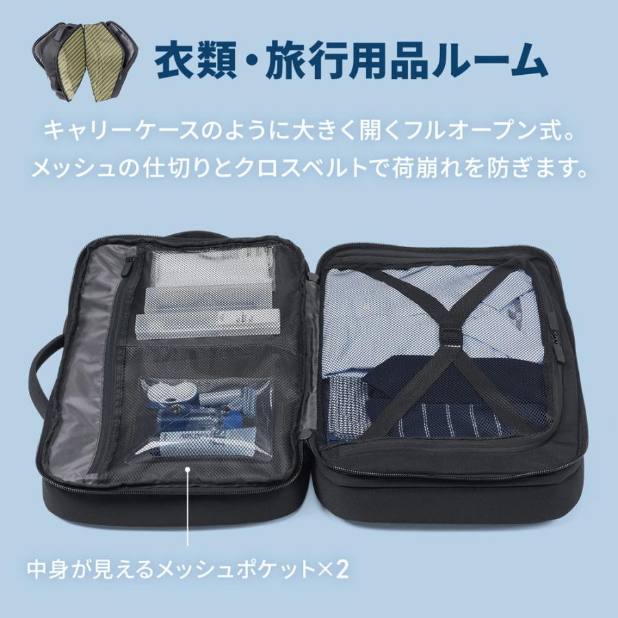 SANWA SUPPLY（サンワサプライ） リュック マチ拡張 ビジネス 大容量