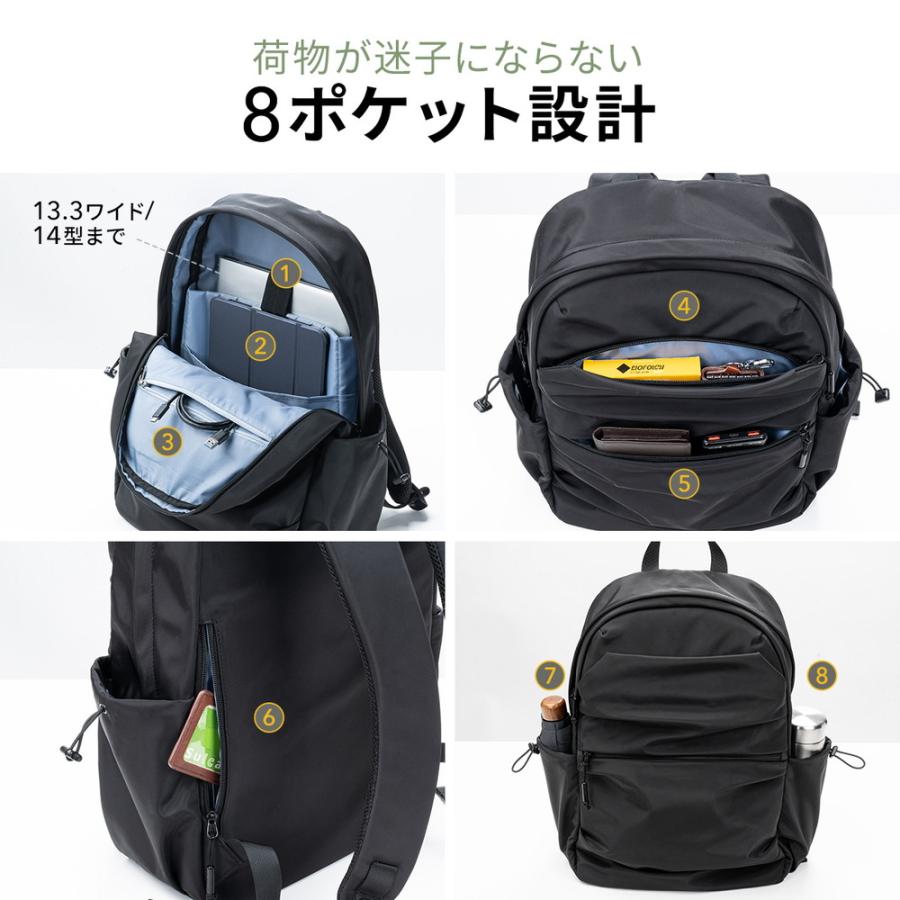 SANWA SUPPLY（サンワサプライ） タウンリュック カジュアル ビジネス