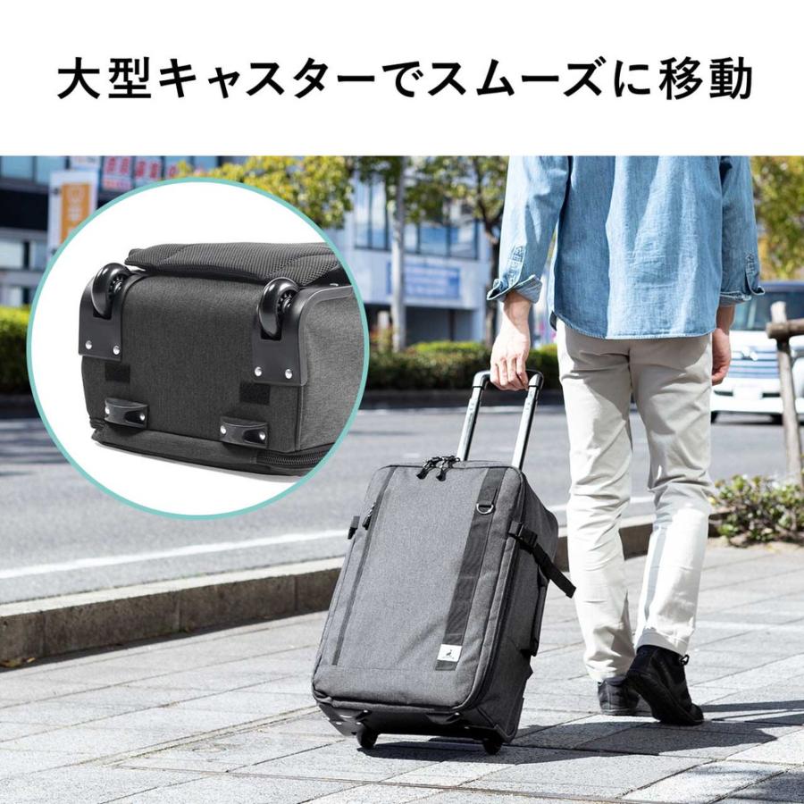 SANWA SUPPLY（サンワサプライ） キャリーリュック ソフトキャリー