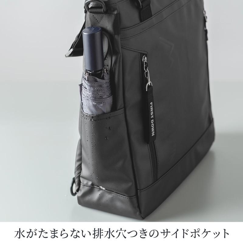 トートバッグ リュック ショルダー メンズ ビジネス A4 旅行 ファーストダウン 20L 撥水 通勤 通学 EZ2-BAGFT4BK｜esupply｜12