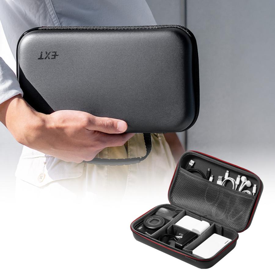 SANWA SUPPLY（サンワサプライ） トラベルポーチ 収納ケース 充電器