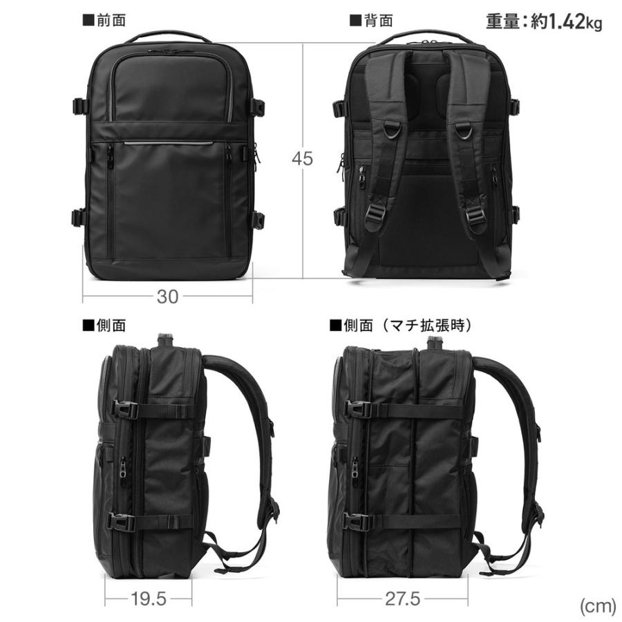 SANWA SUPPLY リュック 拡張 22〜33リットル 大容量 16インチ PC