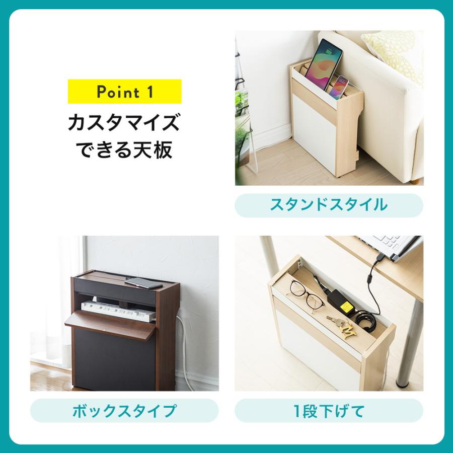 SANWA SUPPLY（サンワサプライ） ルーター収納ボックス ケーブル