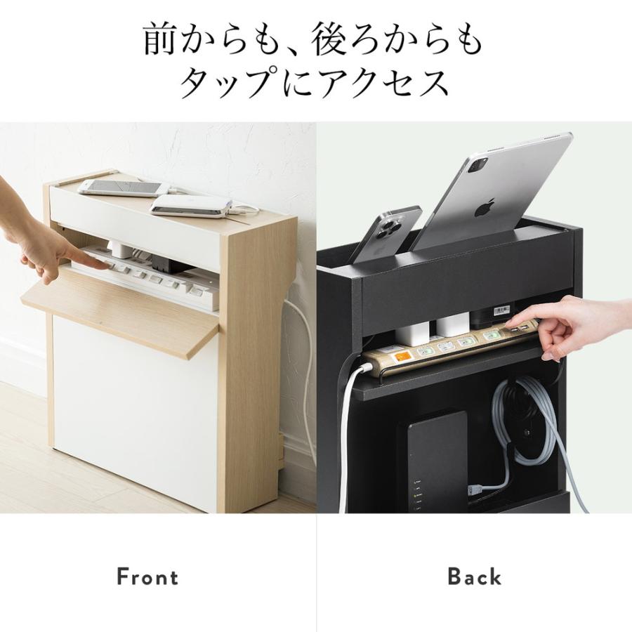 SANWA SUPPLY（サンワサプライ） ルーター収納ボックス ケーブル