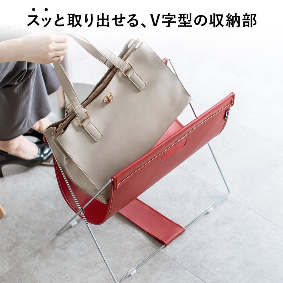 SANWA SUPPLY（サンワサプライ） 荷物入れ 荷物置き 折りたたみ 手荷物