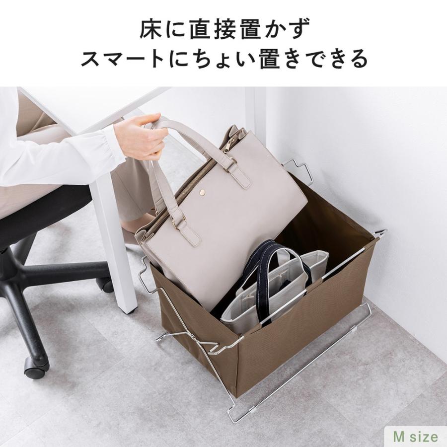 SANWA SUPPLY（サンワサプライ） 荷物入れ 荷物置き 折りたたみ 手荷物