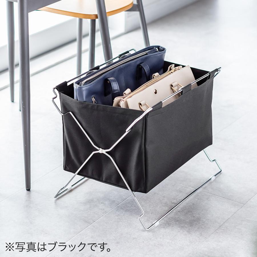 SANWA SUPPLY（サンワサプライ） 荷物入れ 荷物置き 折りたたみ 手荷物