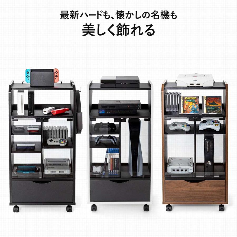 SANWA SUPPLY（サンワサプライ） ゲームラック PS5 Switch2 ゲーム収納