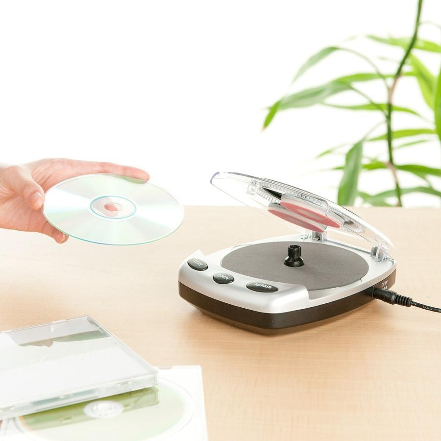 SANWA SUPPLY 自動ディスク修復機 研磨タイプ 電動式 DVD・CD SANWA SUPPLY 自動ディスク修復機 研磨タイプ 電動式 DVD・CD