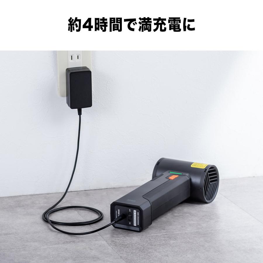 SANWA SUPPLY（サンワサプライ） 電動エアダスター ブロワー 洗車 超