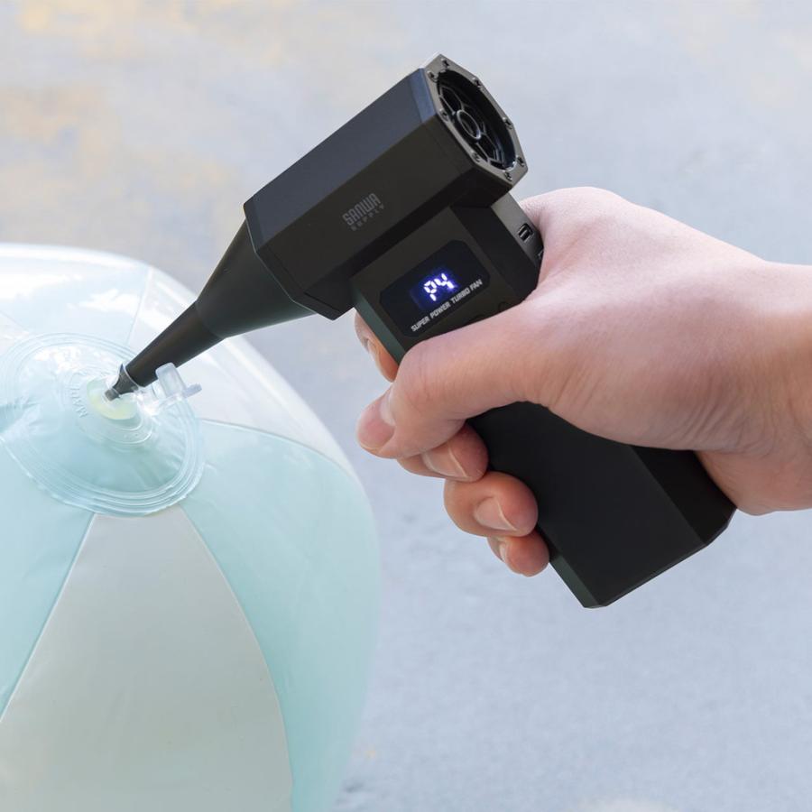 SANWA SUPPLY（サンワサプライ） 電動エアダスター ノズル5種類付属