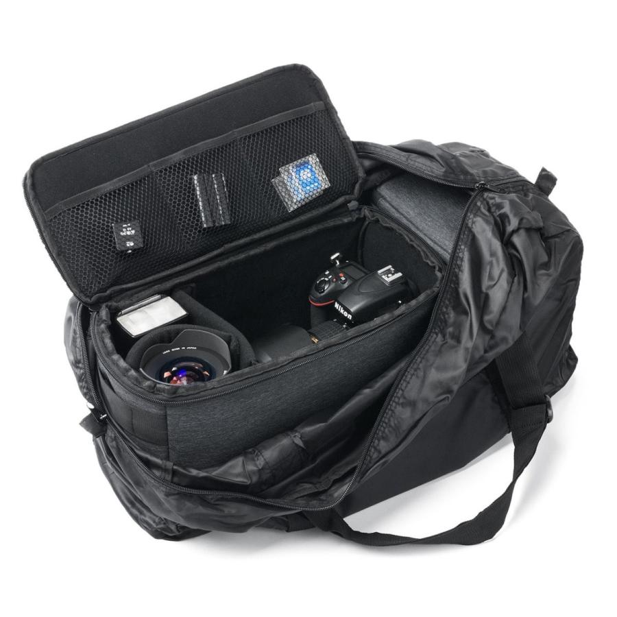 カメラインナーバッグ 2WAY 手持ち・ショルダーベルト カメラケース バッグインバッグ ビデオカメラケース Lサイズ EZ2-DGBG011｜esupply｜08