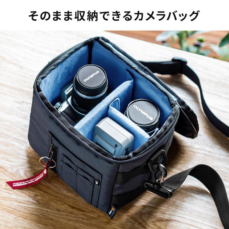 デジタルカメラケース ショルダーバッグ カメラバック ミラーレスバッグ コーデュラナイロン 保管バッグ 収納バッグ ネイビー Ez2 Dgbg0nv イーサプライ Paypayモール店 通販 Paypayモール