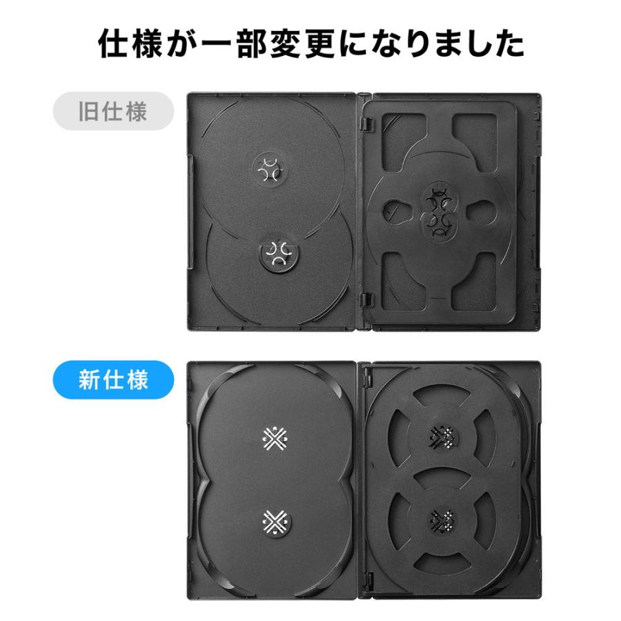 SANWA SUPPLY DVDケース 6枚収納 10枚セット トールケース SANWA SUPPLY DVDケース 6枚収納 10枚セット トールケース